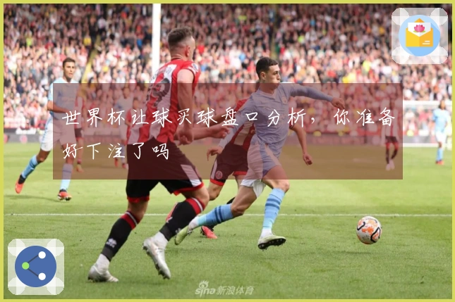 世界杯让球买球盘口分析，你准备好下注了吗