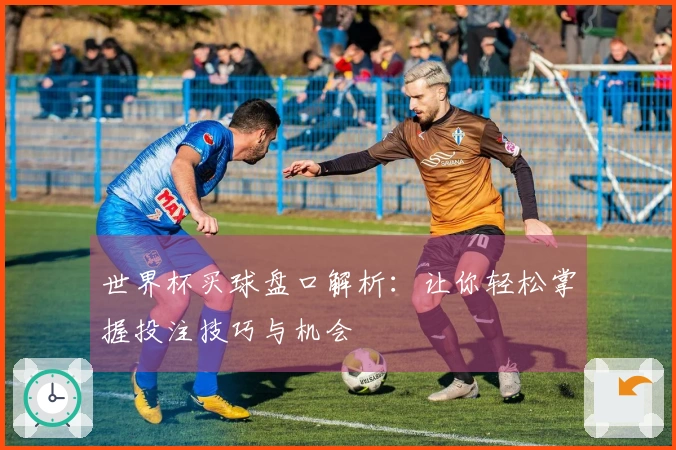 世界杯买球盘口解析：让你轻松掌握投注技巧与机会